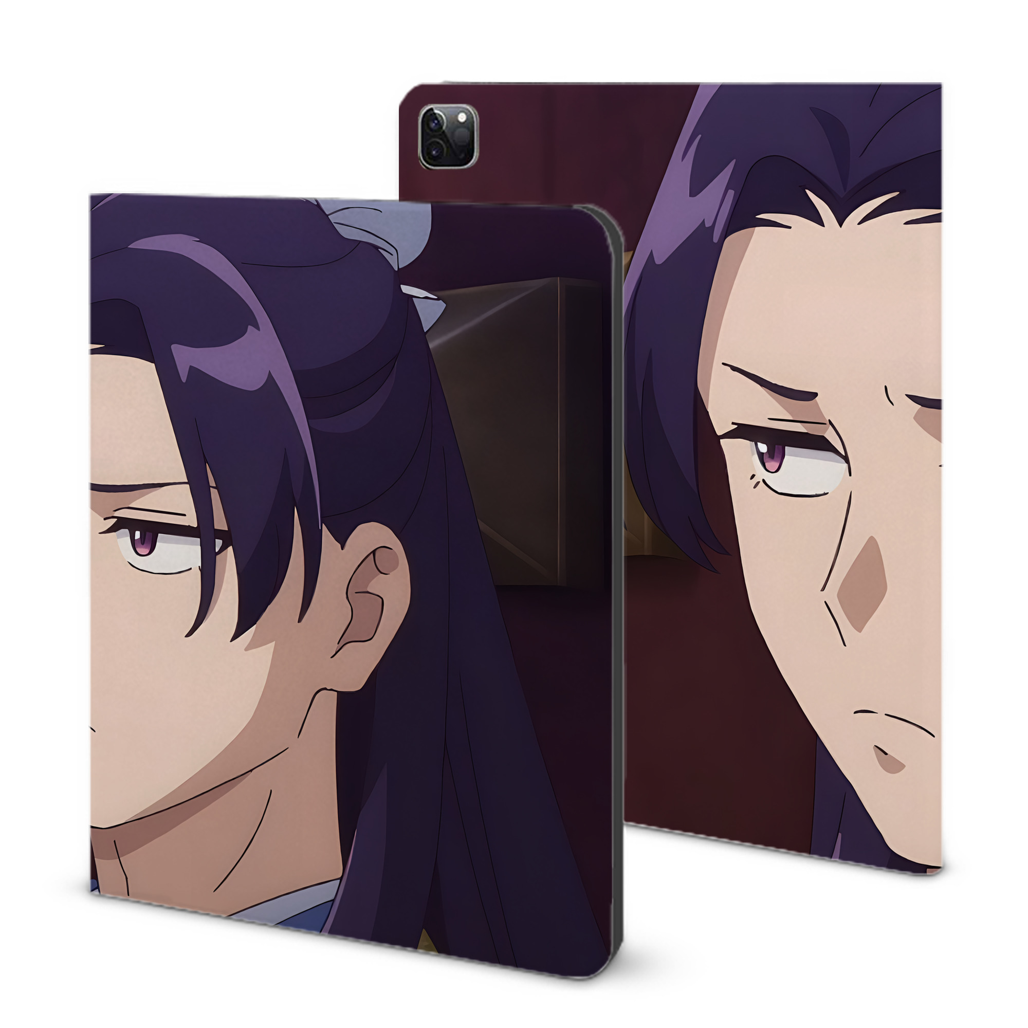 （画像用） 薬屋のひとりごと The Apothecary Diaries IPad ケース ブック型 PUレザー TPU 耐衝撃 軽量 薄型 ペン収納なし 全面保護 IPad 各モデル対応